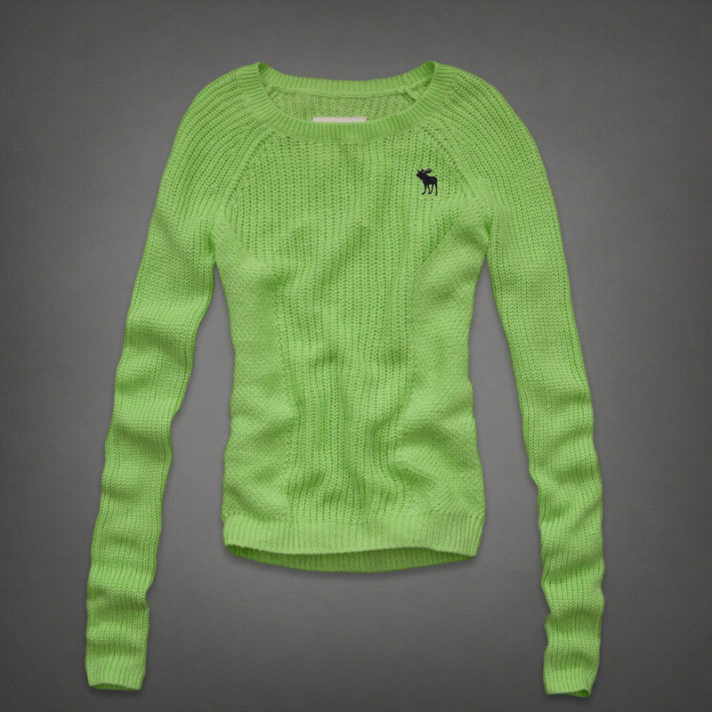 Abercrombie Fitch Mujeres De Cuello Redondo Jersey AF8301